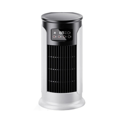 Six - speed timed silent AC cooling fan, new mini portable AC, USB air cooler, bladeless electric fan.