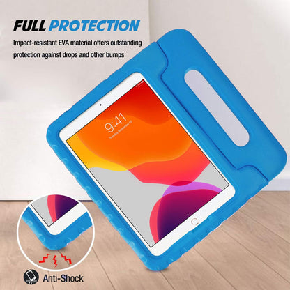 Kids Case for Ipad 9Th Generation/Ipad 8/Ipad 7, Ipad 10.2 Case 2021 2020 2019/Ipad Air 10.5/Ipad Pro 10.5 Kids Case, Shockproof Lightweight Case with Convertible Handle -Blue | 2021, 2020, 2019, Shockproof, Blue