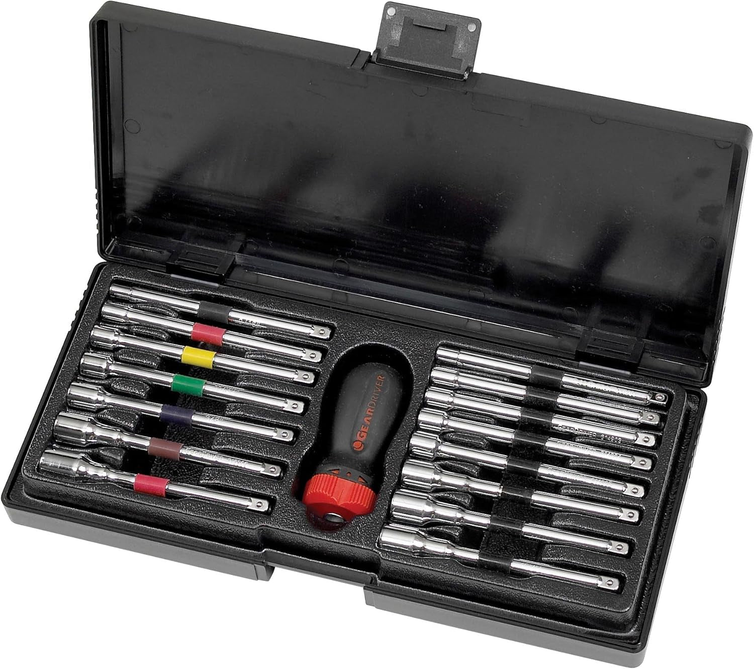 GEARWRENCH 16 Piece Ratcheting Nutdriver Set | SAE & Metric | 8916D